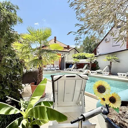 Lelle Udvar 3 Private Jacuzzi Ac Free Parking * 발라톤엘