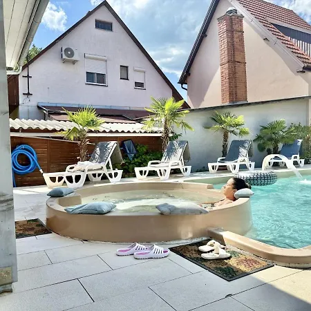Lelle Udvar 3 Private Jacuzzi Ac Free Parking *